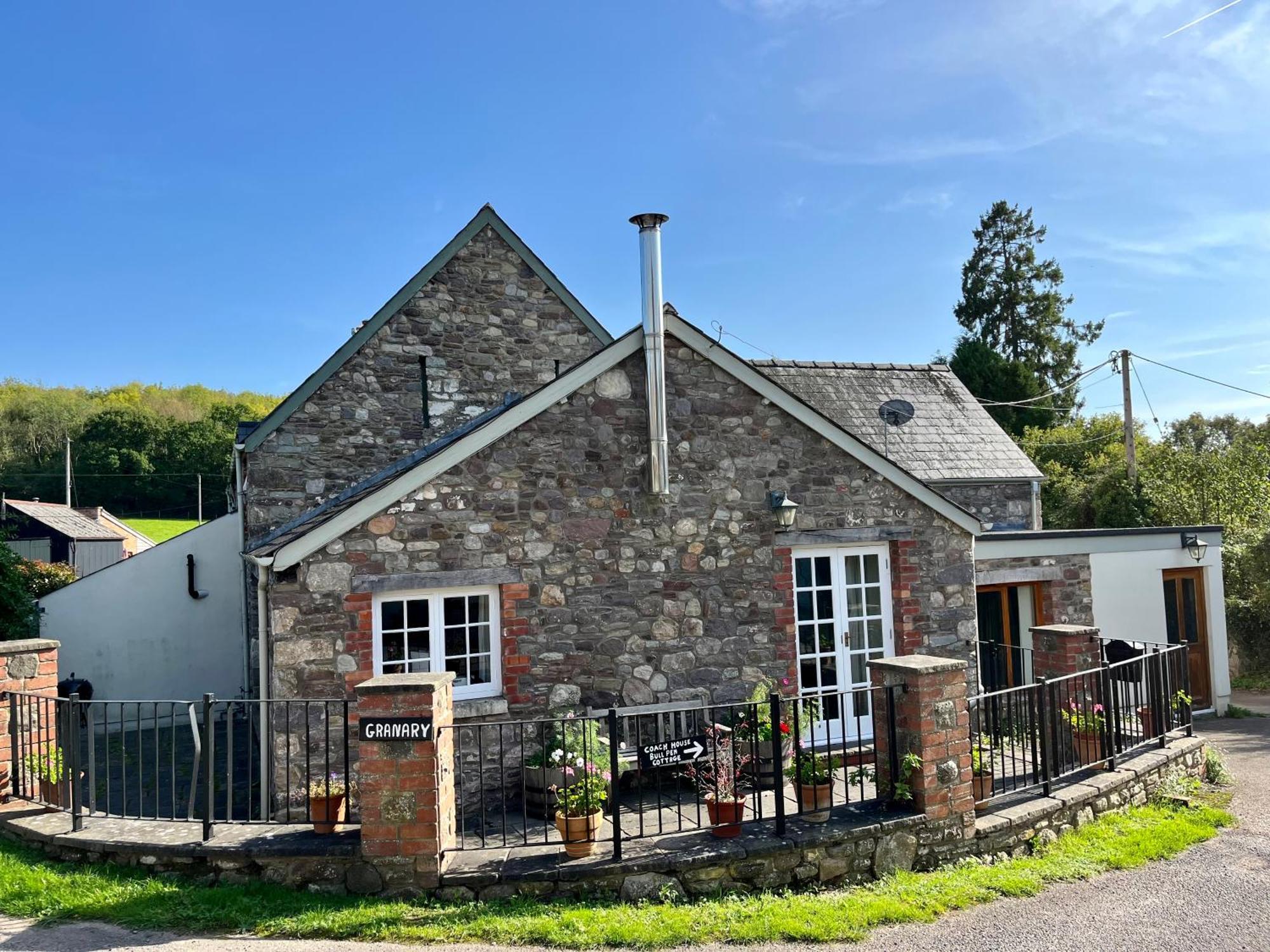 The Granary Villa Abergavenny Buitenkant foto